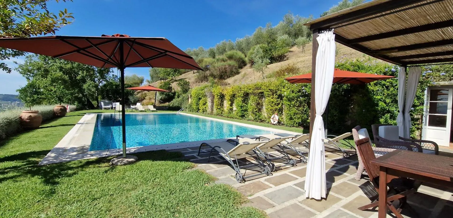 Luxury Pool Villa Oliveto 12 - Belcantovillas Marlia 이탈리아